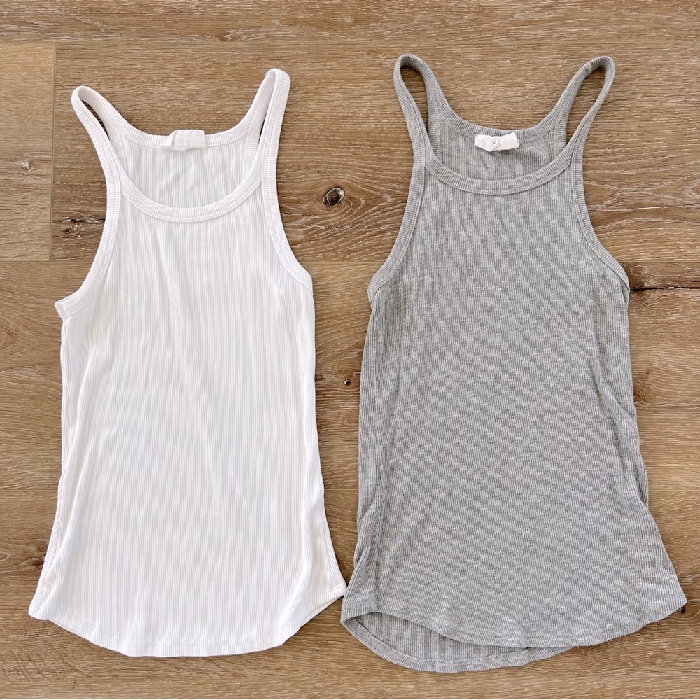 LNA Ribbed Skinny Racer